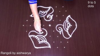 Madhya Chukkala Muggulu 9-5