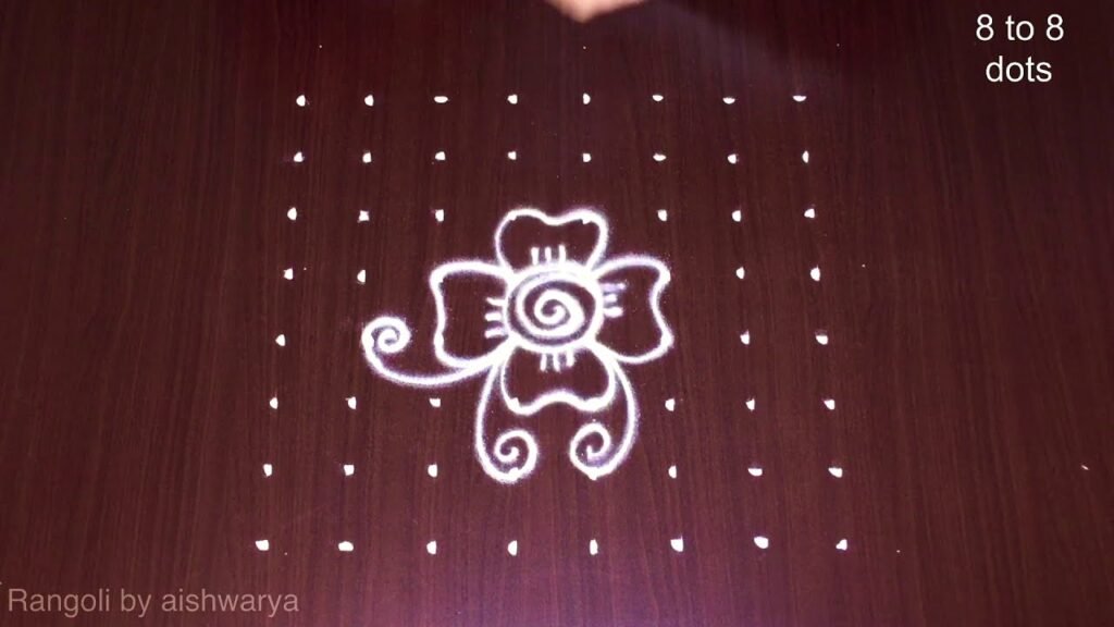 flower rangoli