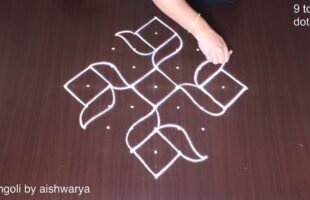 Maha Lakshmi Kolam Rangoli