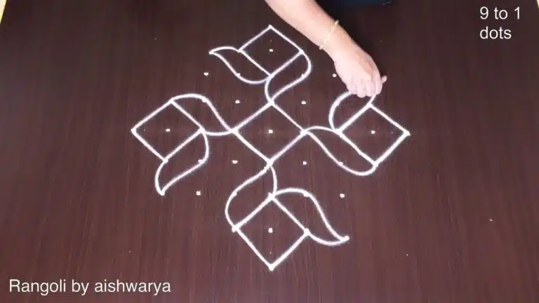 Maha Lakshmi kolam