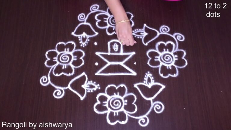 Mahashivratri kolam