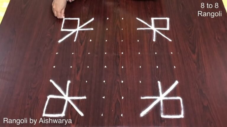 Mahashivratri flower rangoli