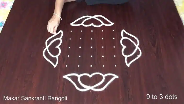Makar Sankranti rangoli