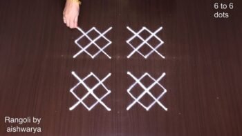 Margazhi Designs Easy Simple Apartment Kolam