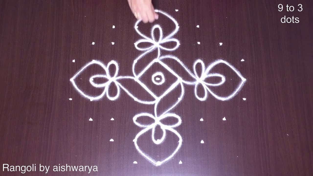 Margazhi Madham Special 9x3x3 Flower