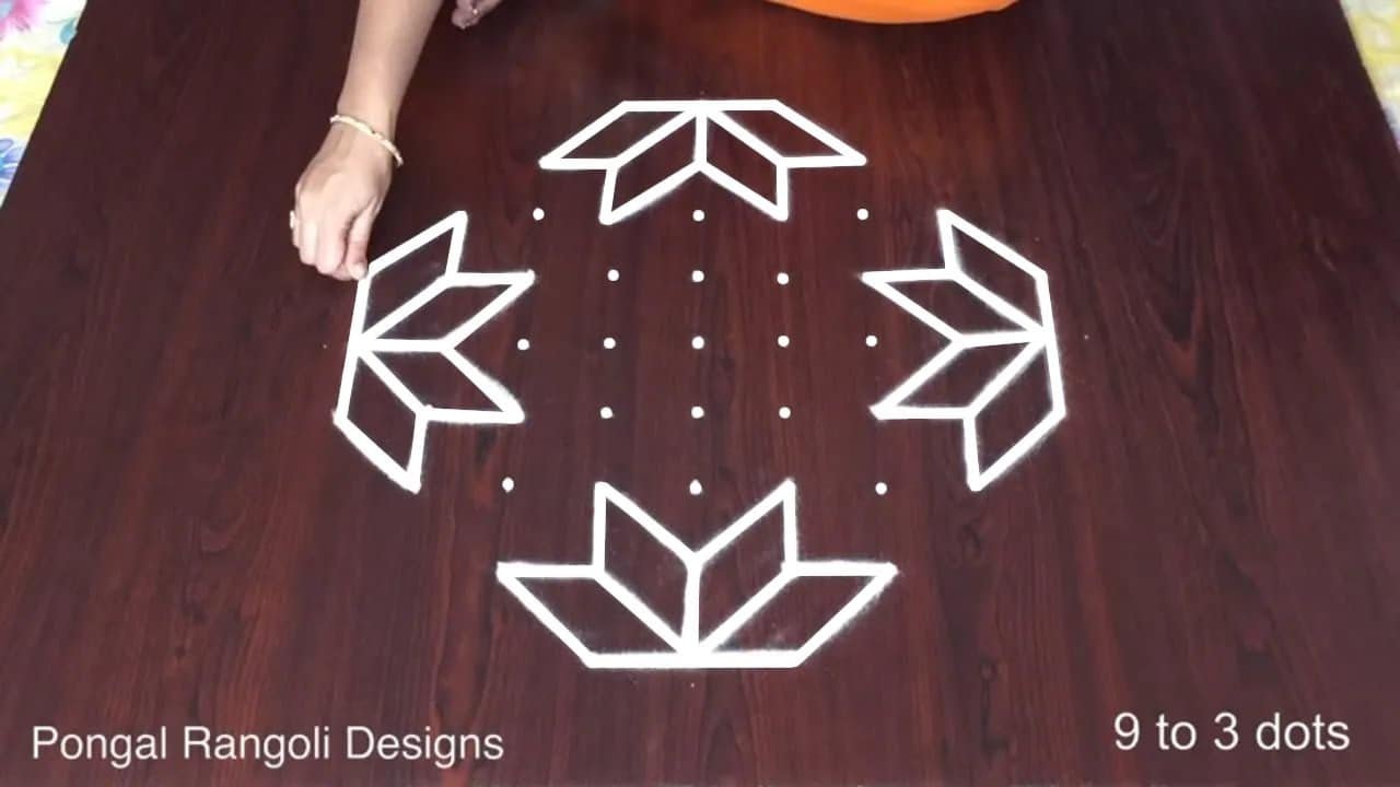 Margazhi Madham Special Kolam