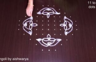 Margazhi Masam Special Diya Kolam
