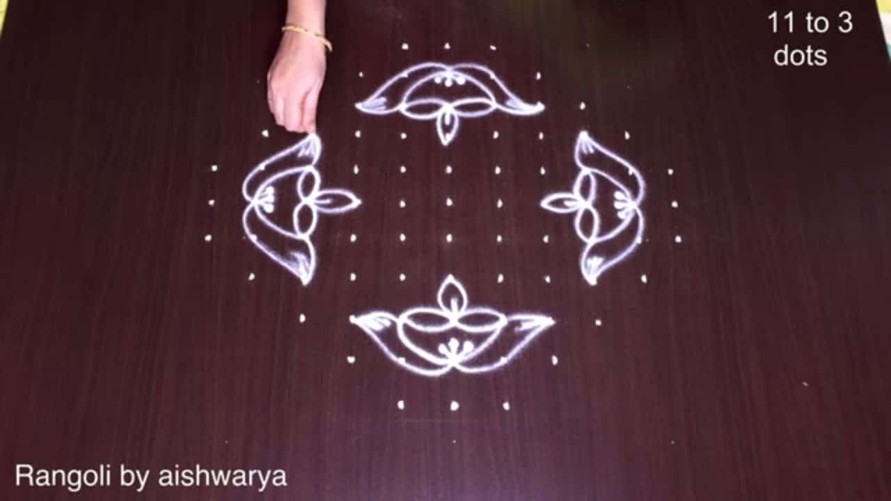 Margazhi Masam Special Diya Kolam