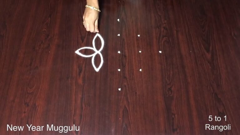 Margazhi rangoli