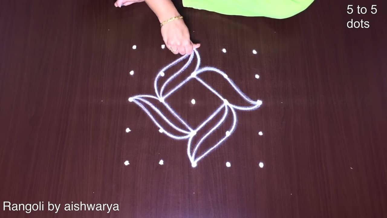 Margazi Kolams Deepala Muggulu