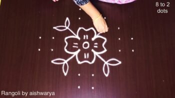 Modern Abstract Rangoli 8x2x2