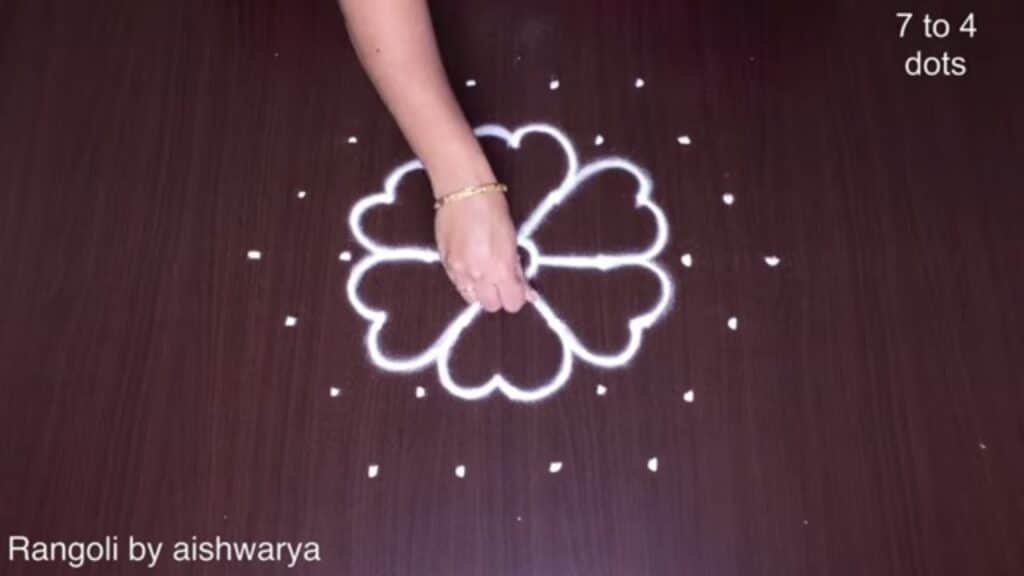 modern rangoli