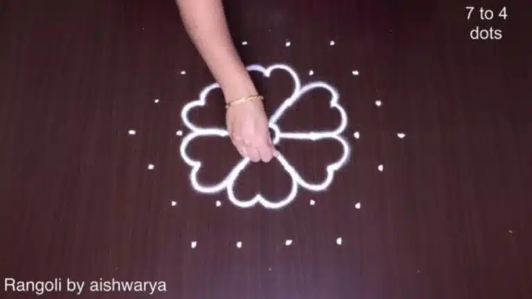 modern rangoli