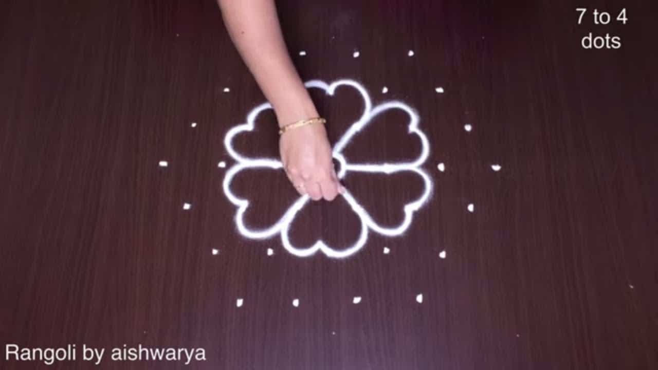 Modern Art Designs Rangoli