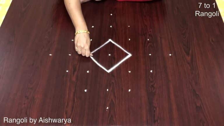 modern rangoli art