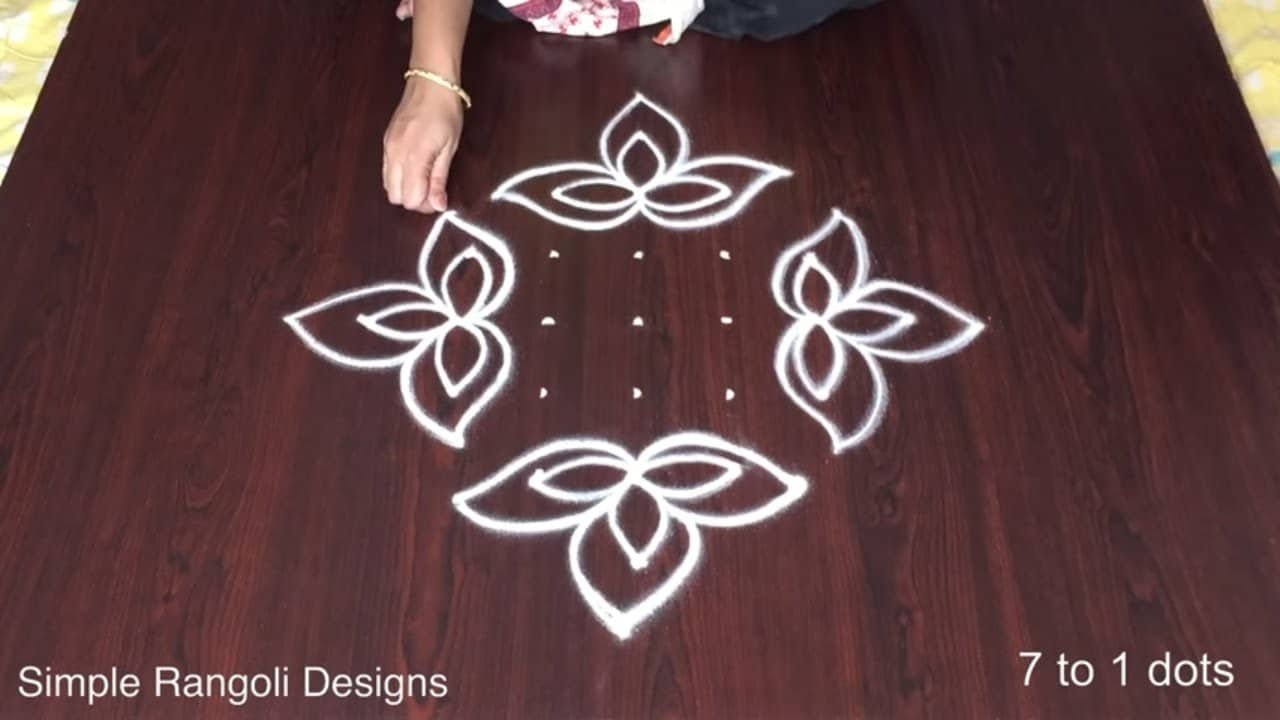 Modern Unique Rangoli Designs