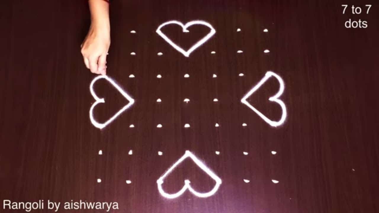 Most Satisfying Kolangal 7 by 7