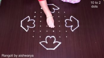 Most Satisfying Pulli Kolam