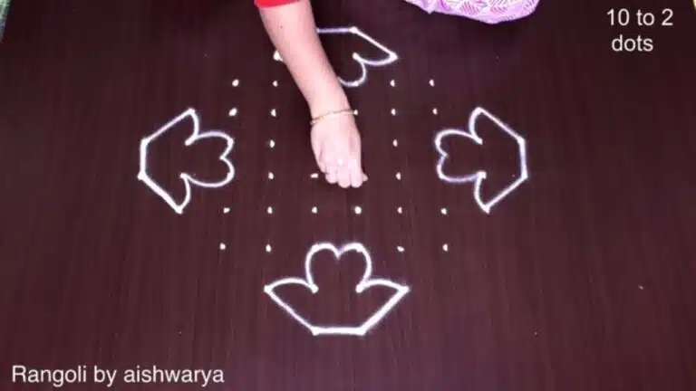 Most Satisfying Pulli Kolam