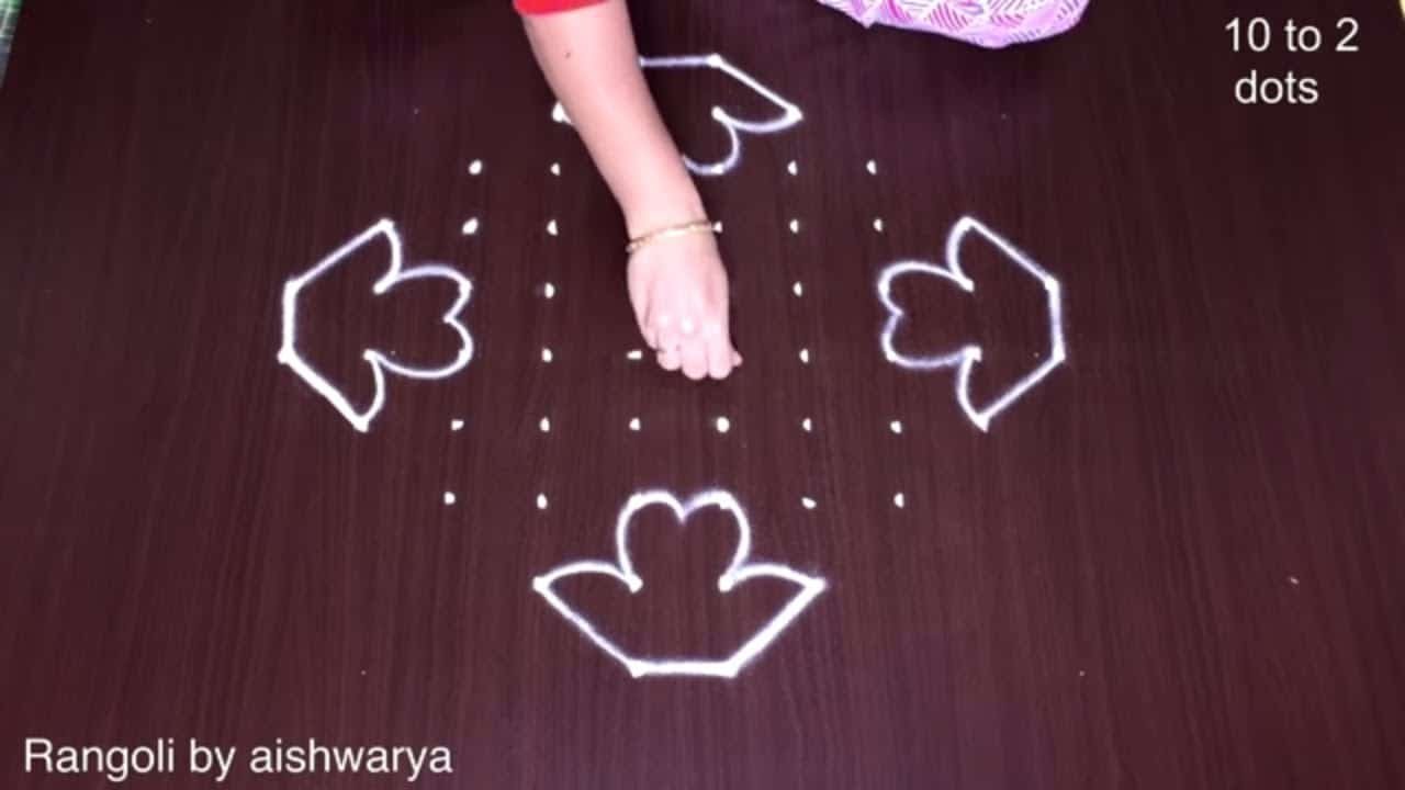 Most Satisfying Pulli Kolam