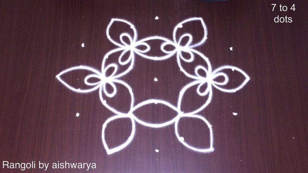 satisfying kolam design