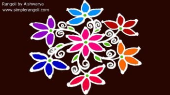 Most Vibrant Ratha Sapthami Kolam