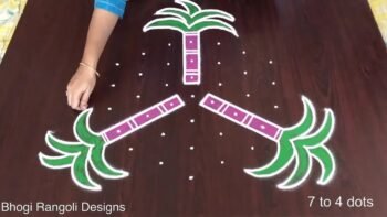 Muggulu Designs for Bhogi