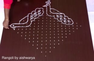 Muggulu Designs for Pongal Kolam