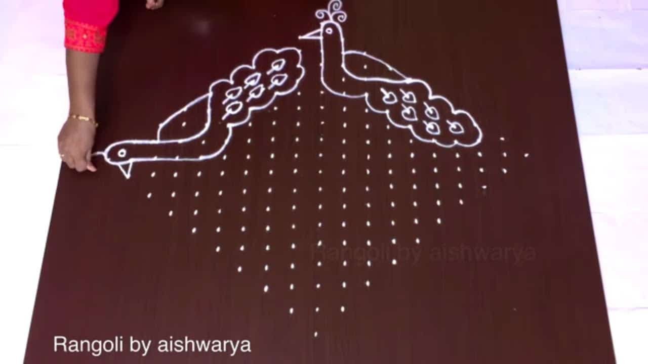 Muggulu Designs for Pongal Kolam