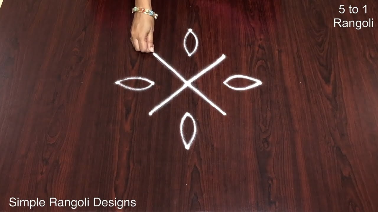 Muggulu Designs Latest With Dots