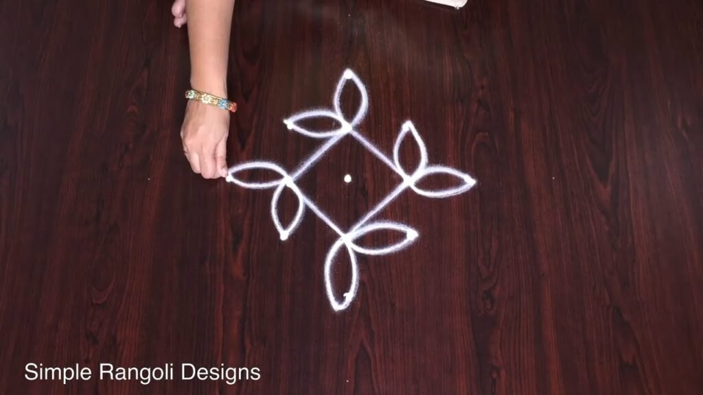 muggulu with 5 dots