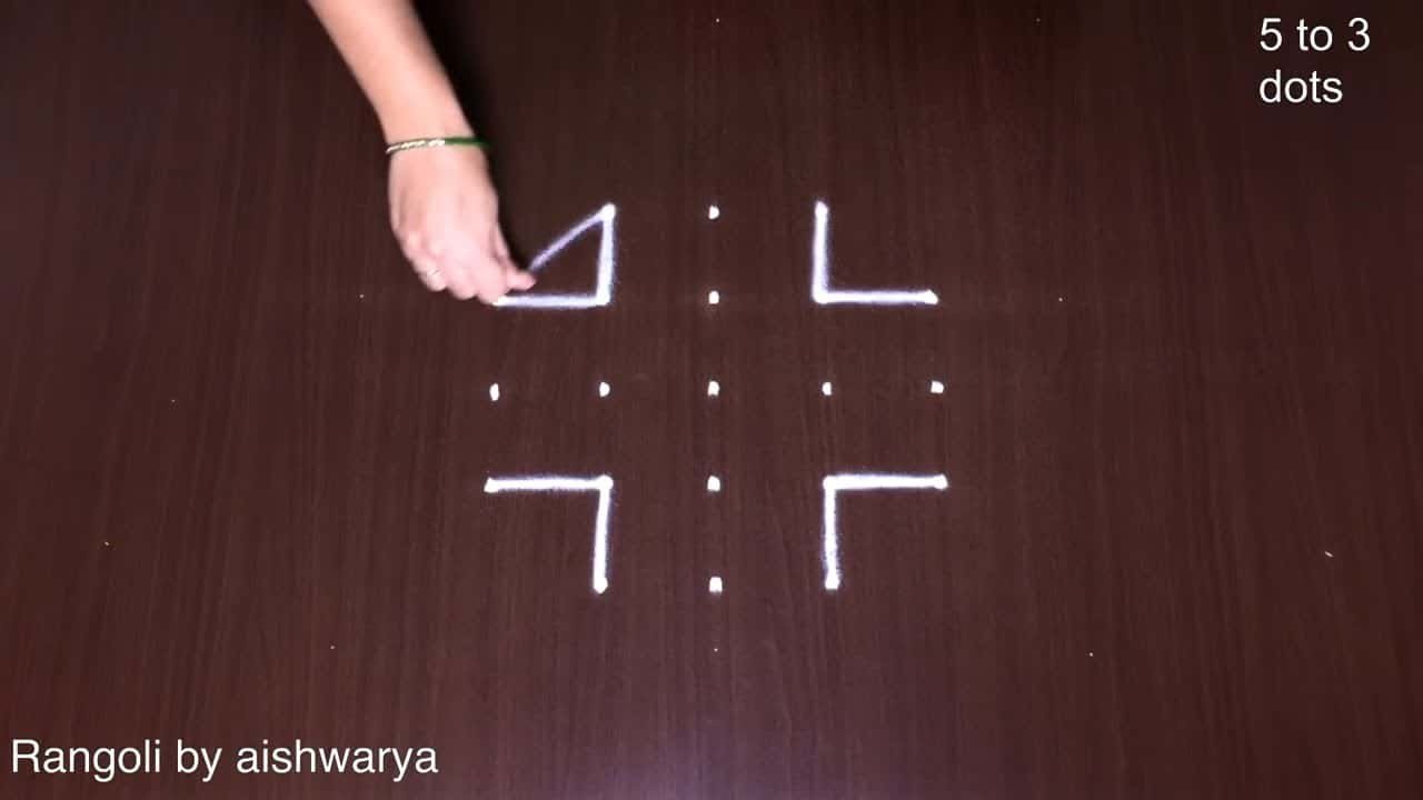 Muggulu Easy Home Rangoli