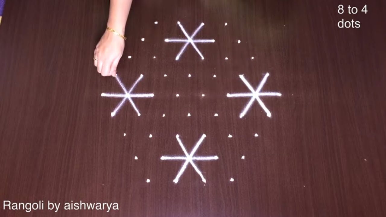 Muggulu Rangoli Designs for Home