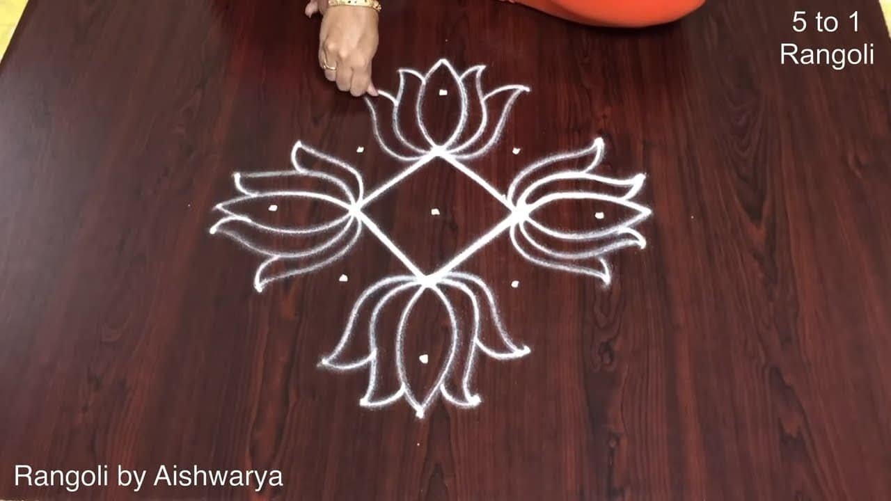 Muggulu Simple Designs