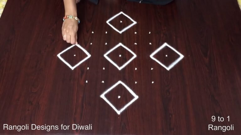 Karthigai deepam muggulu