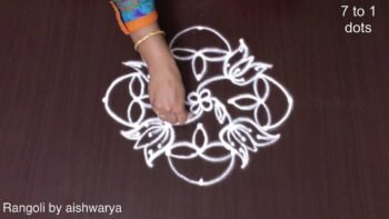 Navaratri Rangoli Designs 7