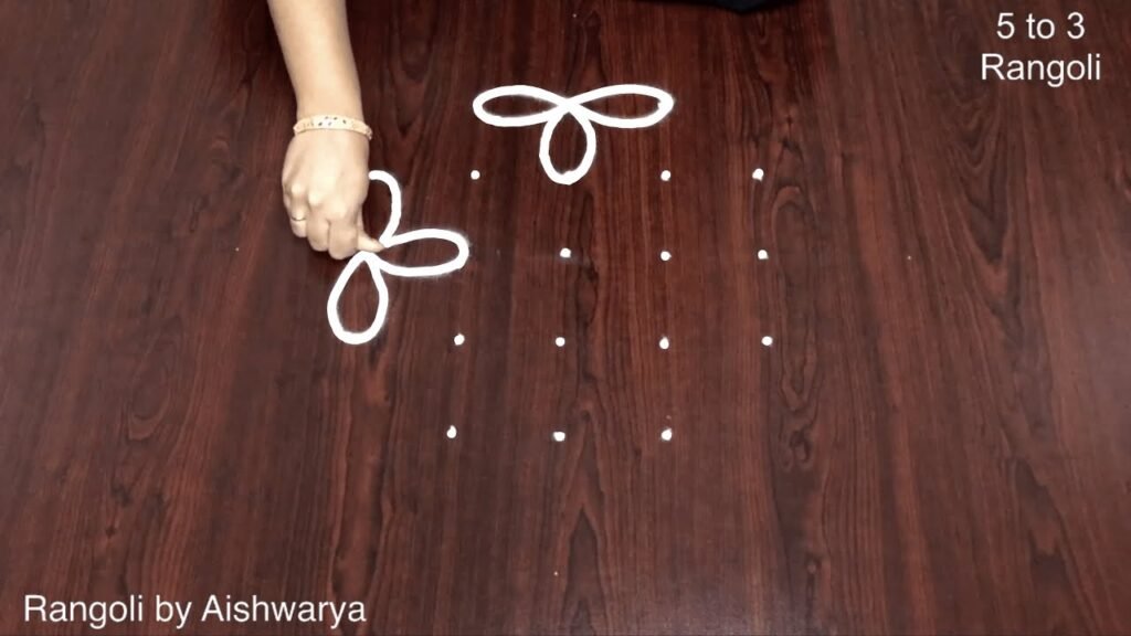 Navratri kolam