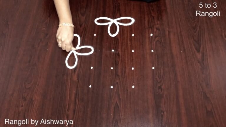 Navratri kolam