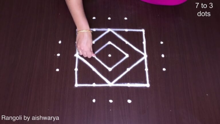 Navratri Lakshmi pooja kolam