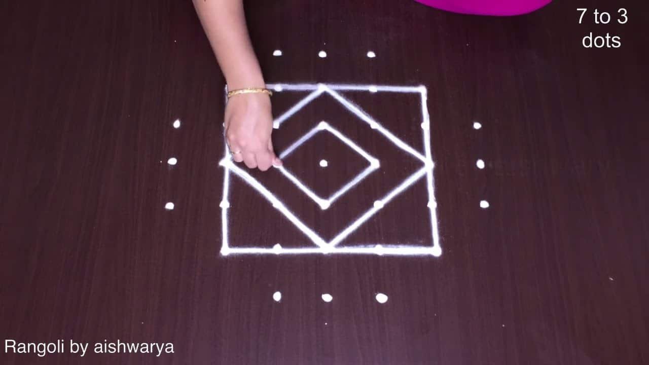 Navaratri Special Lakshmi Pooja Kolam