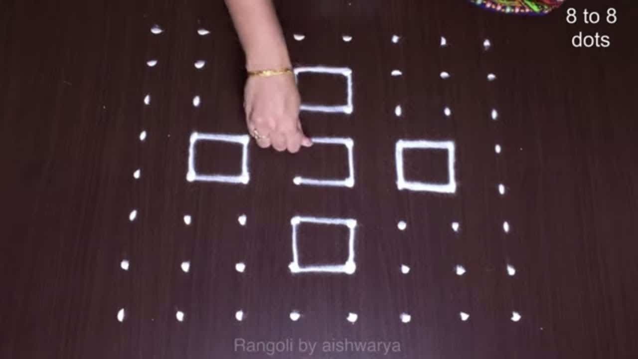 Navratri Durga Pooja Kolam
