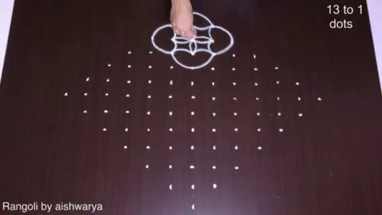 Navratri rangoli