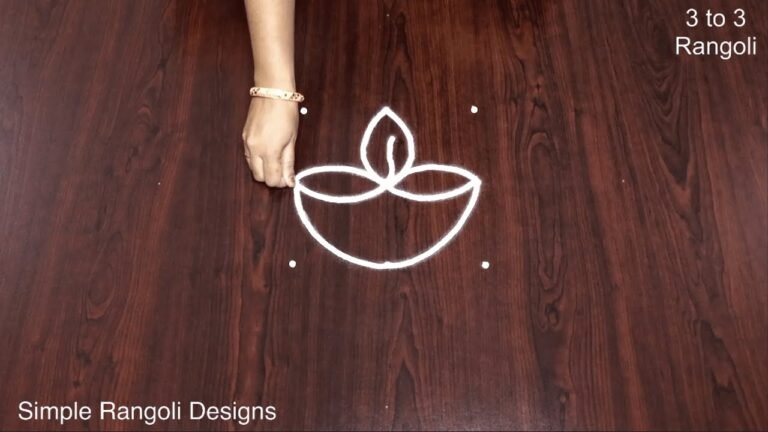 New Deepavali Muggulu Designs