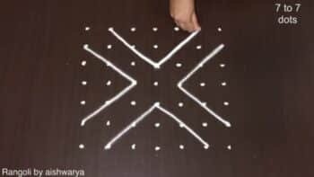 New Doorstep Rangoli Art Designs