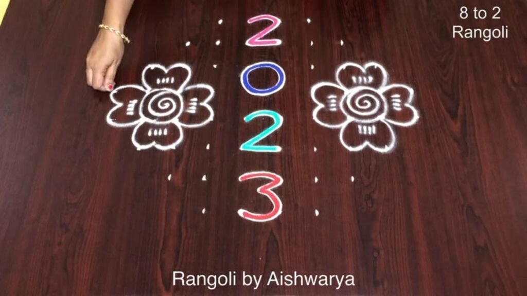 new kolam design