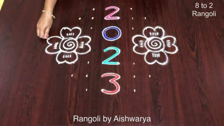 new kolam design