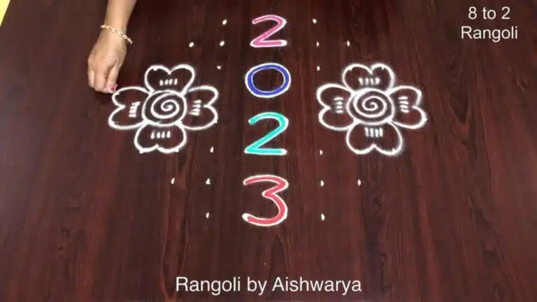 new kolam design