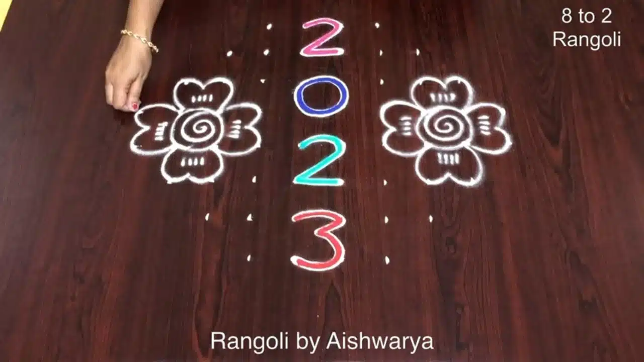 new kolam design