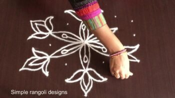 New Latest Simple Kolam