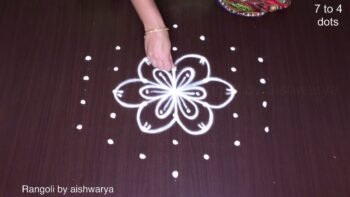 New Model Dotted Kolangal